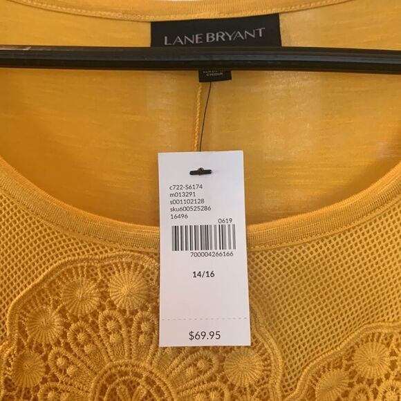 NWT Lane Bryant dress high low cut knee or below length front Sz 14/16 $69.95 - Picture 7 of 14